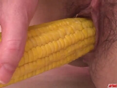 アナル, 食べ物, Hd, 挿入, 日本人, 淫乱熟女, 一人, おもちゃ