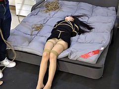 素人, アジア人, 緊縛, ボンデージ, 中国人, フェティッシュ