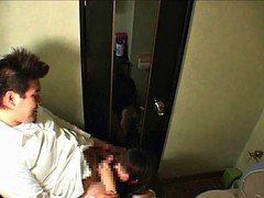 Asiatique, Sucer une bite, Japonaise, Pov, Voyeur