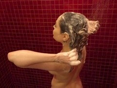 Bad, Massage, Reif, Orgasmus, Dusche