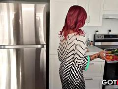 Got Mum - A Cute Milf is Nailed on the Kitchen Table by Got Mom: Porn