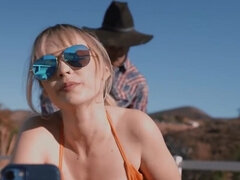 Блондинки, Минет, Кончили внутрь, Член, Сперма на лице, Фетиш, Натуральные, На публике