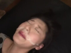 Asiatisch, Grosse titten, Viele männer bespritzen eine frau, Spermaladung, Fetisch, Hd, Japanische massage, Pissen