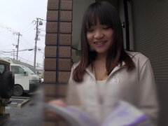 Japanese Mikoto Mochida harasses friend and sucks dick