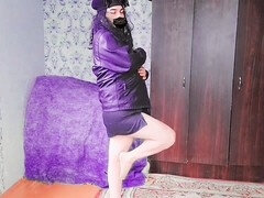 Grosser schwanz, Crossdresser, Spermaladung, Tanzen, Transe, Öffentlich, Transfrau, Solo