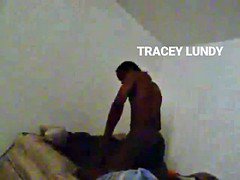 Amateur, Gorda, Negro, Ébano, Voyeur