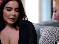 デカパイ, 茶髪の, 巨乳な, 指いじり, Hd, レズビアン, なめる, 禁句