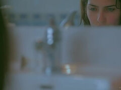 Bruinharig, Vrouw, Hd, Alleen