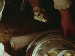 Blonde, Queue, Doigter, Poilue, Rétro, Rugueux, Rétro ancien