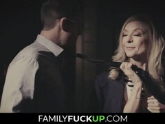 Grandson & Classy Blonde: Intimate Encounter with Justin Hunt & Nina Hartley on FamilyFuckUP.com