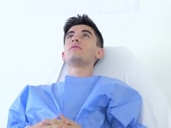 Arsch, Grosse titten, Blondine, Blasen, Arzt, Krankenschwester, Flotter dreier, Uniform