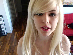 Amateur, Blonde, Instruction, Adolescente