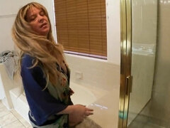 お尻, デカパイ, 中出し, バック, 家族, 母, 息子, 義母