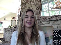 Hot real estate agent wants to get famous by making a hot sex tape