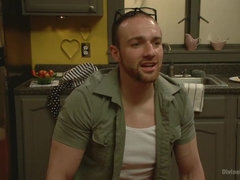 Gebondenheid, Dominante vrouw, Vernedering, Man, Orgasme, Prostaat, Straf, Kut duiken