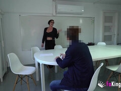 Leie, Grosser schwanz, Grosse titten, Vollbusig, Hundestellung, Student, Lehrer, Titten