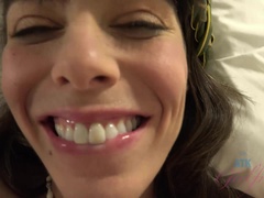 素人, 茶髪の, 彼女, 小柄, オマンコ, 剃毛, オッパイの