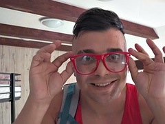 Bigtitted Hostle Bae fucked by a big cock in doggy style