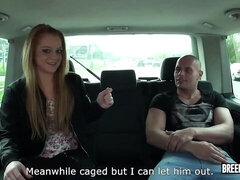 18 años, Culo grande, Verga grande, Mamada, Autobús, Estilo perrito, Adolescente, Tetas