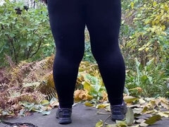 Mature Ukrainian MILF Pissing Doggystyle Outdoor - Hot Amateur Public Pee