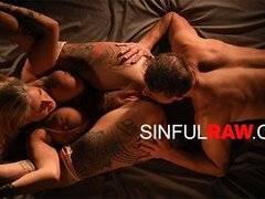Sinful Raw featuring George Uhl and Alexxa Vice's big tits sex