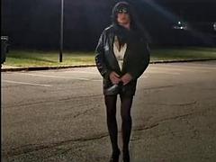 Amateur, Gros seins, Gode, Bureau, De plein air, Transsexuelle, Solo, Nénés