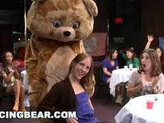 DANCING BEAR - Insane CFNM Party With Crazy, Wild Women Going Hard