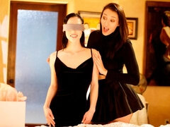 Поза 69, Жопа, Брюнетки, Пальцем, Лизание, Белье, Мастурбация, Сиськи