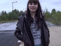 18, 素人, 茶髪の, ディルド, ヨーロピアン, 毛深い, ハメ撮り, オッパイの