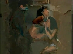 Angelica Bella Hard Fuck and Double Blowjob