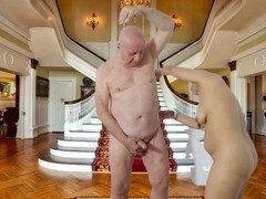 Getting it on in a hotel lobby with Cumandride6 and Olpr
