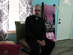 Father Plants His Seed In Christian Nun - Big dick