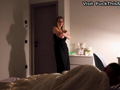 Leie, Arsch, Blondine, Hardcore, Lesbisch, Massage, Pov, Flotter dreier