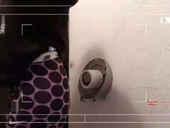 recorded a sexy girl masturbating after pee (almost caught)