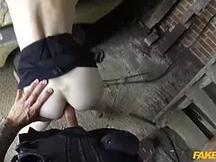 Anal, Culo, Corridas, Policía, Pov, Gritar, Adolescente, Uniforme