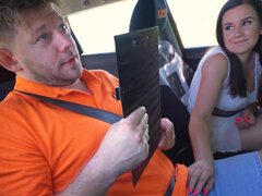 Cul, Brunette brune, Tchèque, Queue, Européenne, Seins naturels, Adolescente, Nénés