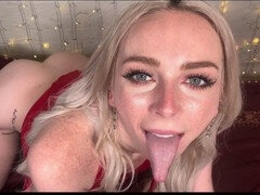 ASMR erotic audio tale with naughty blonde homewrecker Remi Reagan at the party