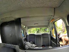 Ghetto chick gets pounded by fake driver for free fare