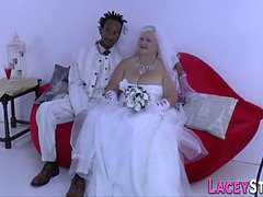 Gorda, Culo grande, Novia, Abuelita, Interracial, Maduro, Medias largas