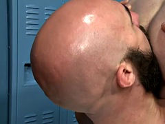 アナル, お尻, 舐める尻, フェラチオ, イく瞬間, ゲイ, ハードコア, 筋肉