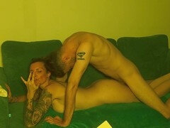 素人, フェラチオ, カップル, 淫乱熟女