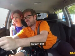 Instructor fucks frustrated redhead