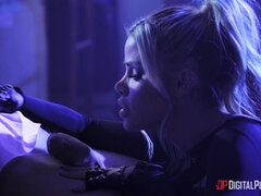 ブロンド, フェラチオ, キス, なめる, フェラする