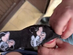 Amateur, Pieds, Fétiche des pieds, Allemand, Hd, Fait maison, De plein air, Chaussettes