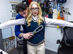 18, お尻, デカチン, ブロンド, フェラチオ, バック, ガリガリ, ティーン