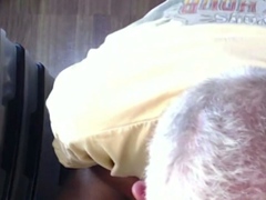 Amateur moustache mature visit gloryhole