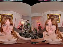 3d, フェラチオ, イく瞬間, 面白, 手コキする, ハードコア, 現実, 赤毛