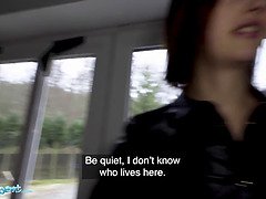 素人, フェラチオ, 茶髪の, バック, ハードコア, ハメ撮り, 公共, フェラする