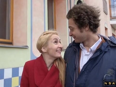 Anal, Gros seins, Petit ami, Brunette brune, Tir de sperme, Hd, Maman, Maigrichonne