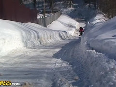 Leie, Braunhaarige, Paar, Lecken, Piercing, Tätowierung